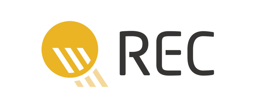 REC solar panels logo