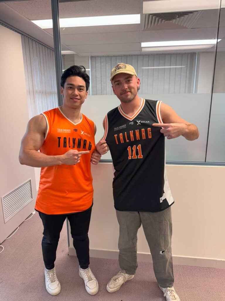 Mark And Ben At Our Office In Mount Pleasant Talk Energy Solar And Battery