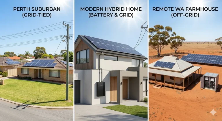 Grid-Tied vs Hybrid vs Off-Grid Solar: Which System is Right for Your Perth Home?