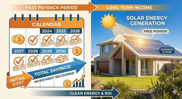 How Long Does It Take to Pay Off Solar in Perth? (With Battery Payback Calculator)